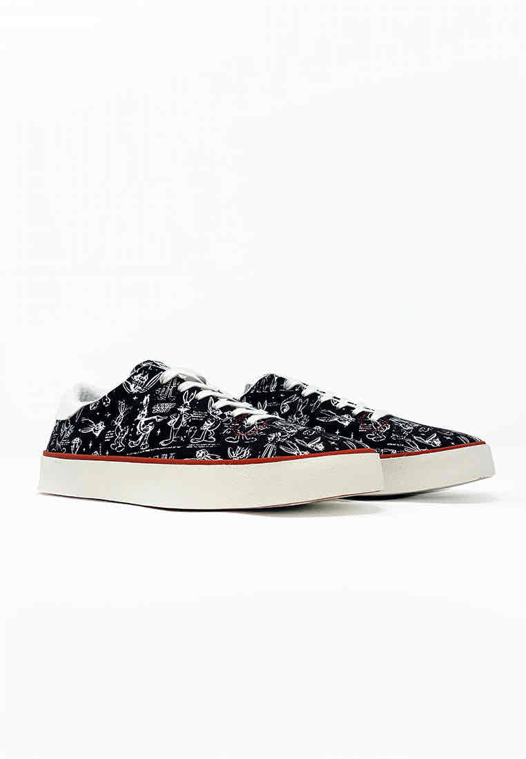 PLAYGROUND MOA SNEAKERS UOMO LOONEY BLACK - Shopaland