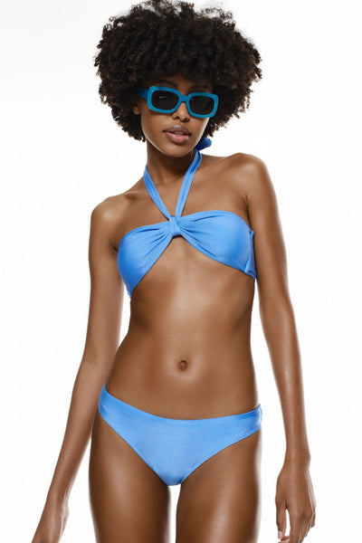 Bikini con Allacciatura Al Collo Verde da Donna by David - Moda Mare Bikini con Allacciatura Al Collo Verde da Donna by David - Moda Mare