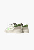 AMA BRAND SNEAKERS DONNA BIANCA LOGO VERDE