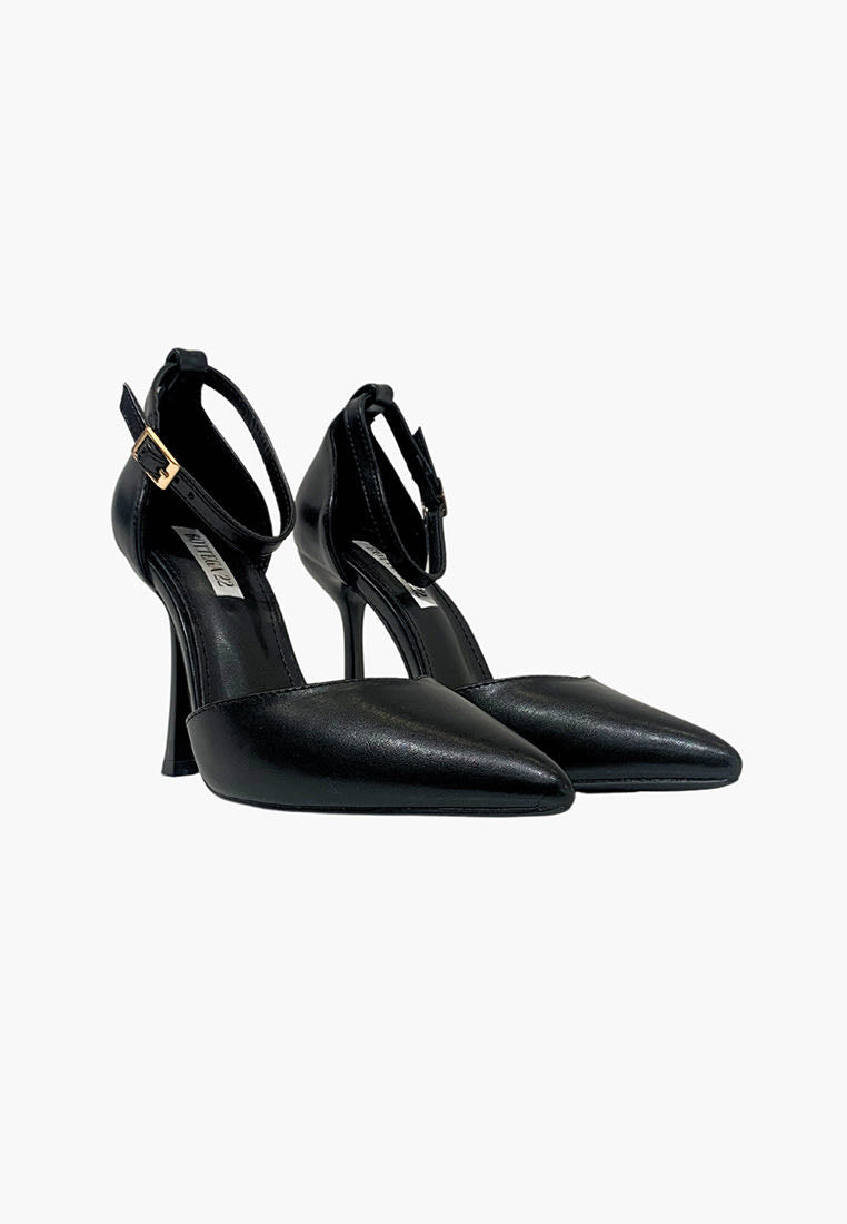 VIBES DECOLLETE NERO DONNA CON CINTURINO IN CAVIGLIA - Shopaland
