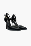 VIBES DECOLLETE NERO DONNA CON CINTURINO IN CAVIGLIA - Shopaland