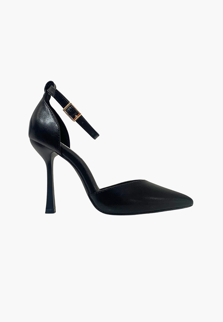 VIBES DECOLLETE NERO DONNA CON CINTURINO IN CAVIGLIA - Shopaland
