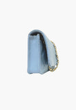 BORSA DONNA POCHETTE AZZURRA - Shopaland