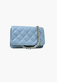 BORSA DONNA POCHETTE AZZURRA - Shopaland
