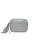 NAMASTÈ POCHETTE CON NAPPINA AZZURRA - Shopaland