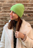 Cappello donna berretta con risvolto in viscosa - Shopaland