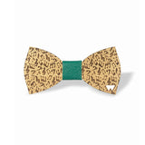 WOODILLON PAPILLON MUSIQUE NOEUD vert