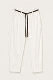 kikisix pantalone cotone bianco