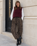 Kikisix gilet paricollo in mohair
