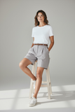 Bermuda donna grigio
