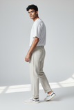 Bl11 pantalone uomo misto lino