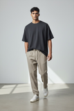 Bl11 pantalone uomo misto lino
