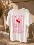 T-Shirt donna stampa                  Cheers galantine