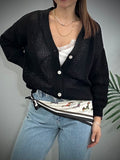 You decide Cardigan donna traforato