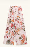 Pantalone donna palazzo  lungo a fiori