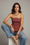 Lumina top donna corpetto