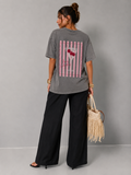 T-Shirt donna stampa                  Cheers galantine