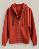 Seinse Uomo Hoodie f e zip FI3436SS terracotta