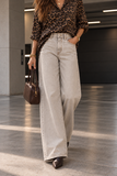Pont donna jeans g005 relaxed leg overdyed avorio