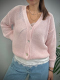 You decide Cardigan donna traforato