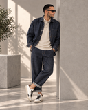 Pont uomo shirt spinosa over shirt raw fabric