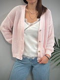 You decide Cardigan donna traforato