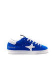 AMA BRAND BLUE SUEDE MAN SNEAKERS