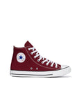 CONVERSE ALL STAR CHUCK TAYLOR MAN HIGH TOP SNEAKERS SHOES IN BORDEAUX CANVAS