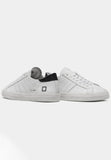 Date sneakers uomo hill low vintage calf white black