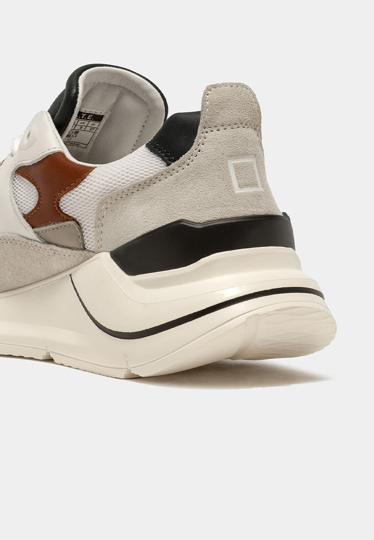 Fuga Sneakers Cuoio Date Men's Sneakers Fuga Mesh White Blue With