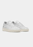 Baskets homme Date blanches court mono blanc