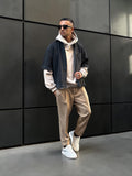 Pantalone uomo con pence