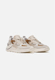 Date men's sneakers fuga natural white leather