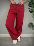 You Decide Donna Pantalone Palazzo Cotone Tencel