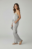 Top Donna raso poly