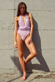 lumina women's lilac one-piece swimsuit