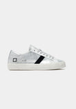 date sneakers donna bianca hill low stardust silver