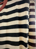 Abito donna a righe in lurex