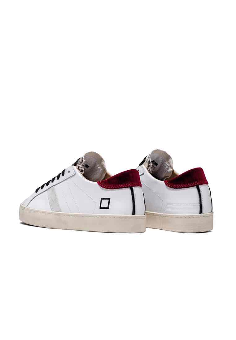 DATE HILL LOW POP WHITE RED SNEAKERS DONNA