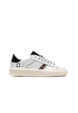 DATE SNEAKERS DONNA ACE ANIMALIER WHITE BLACK