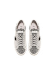 DATE SNEAKERS DONNA ARGENTO HILL LOW GLITTER SILVER