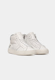 DATE SNEAKERS UOMO HILL HIGH VINTAGE CALF WHITE-BLACK