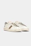 DATE SNEAKERS DONNA  LOW CALF WHITE GOLDE W8B
