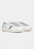 DATE SNEAKERS DONNA HILL LOW VINTAGE CALF WHITE-MINT