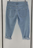 949 Jeans uomo con micro rotture lavaggio chiaro