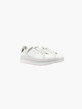 Gaelle sneakers donna bianca tallonE MACULATO