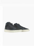 Ama Brand sneakers uomo alte pelle nera