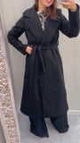 Cappotto donna  con cintura