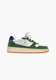 Date sneakers uomo court 2.0 colored white-green