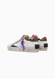 CRIME LONDON SNEAKERS DONNA CON TALLONCINO LEOPARDATO